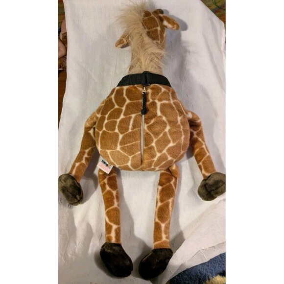 Mango Teddy Bear Plush Giraffe Bag Wild Game Pals Zippered Co Big Stuffed Animal - Picture 2 of 16